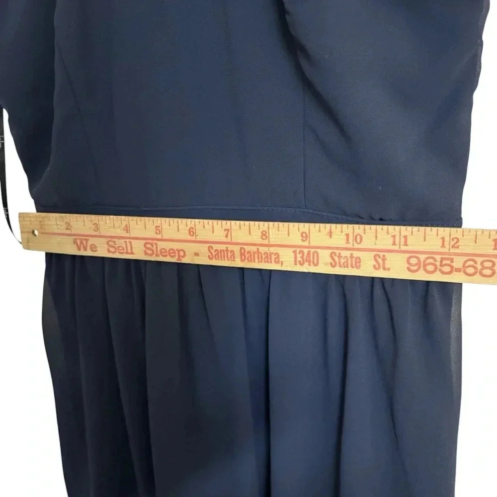 Lulus Air of Romance Navy Blue Maxi Dress (size Small) - Picture 14 of 14